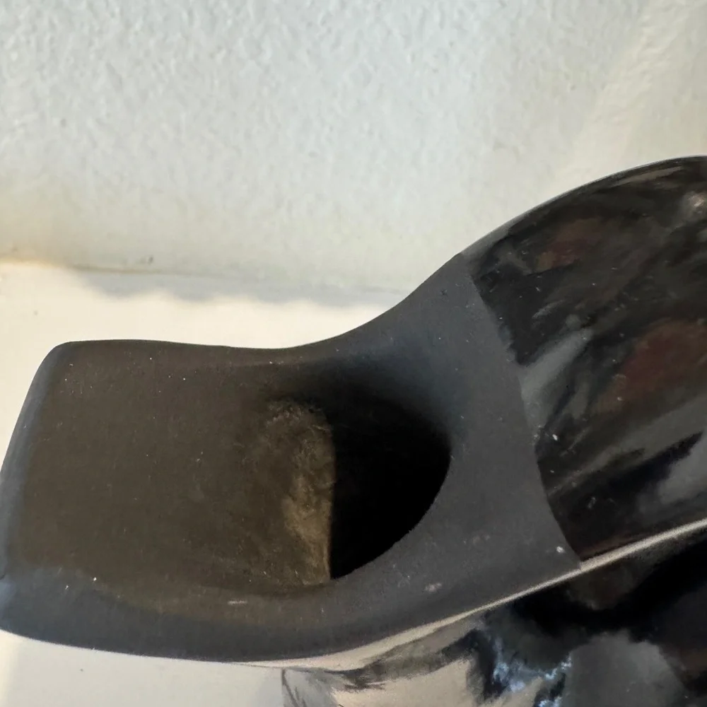 Santa Clara Pueblo Blackware Wedding‎ Vase by Birdell Bourdon